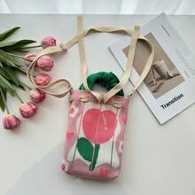 Women Shoulder Bags - 粉紅鬱金香 - 查看 1