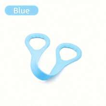 1 pieza Banda de resistencia de yoga - Correa elástica de alta calidad para estiramiento, moldeado corporal, entrenamiento de fuerza y ejercicios de flexibilidad, adecuada para entrenamiento en casa, gimnasio y fitness al aire libre