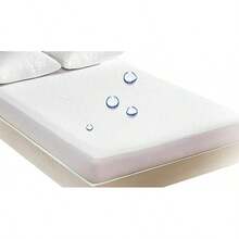Vinyl Plastic Mattress Protector Fitted Sheet Style Waterproof Mattress Cover Breathable - Bed Wetting And Spill Protection For Mattress Fits A Mattress Up To 11.5" Deep (Queen 80" X 60" X 11.5 Deep) - 國王 - 查看 1