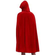 1 Set Christmas Little Red Riding Hood Cloak, Cape + Skirt, Castle Queen Shawl, Vampire Game Party Cosplay Halloween Christmas Party Red Cloak Costume Prop (Size 6)