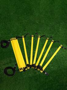 1pc Football Agility Ladder With Buckle, Adjustable Rung Speed Training Ladder, Basketball Training Equipment, Gym, Sport, Gym, Home Exercise, Sport Accessories, Gym Accessories, CrossFit Accessories