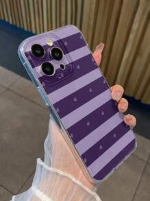 1 pieza Funda de teléfono transparente a prueba de golpes y antideslizante con diseño de corazón degradado, compatible con iPhone 16/11/16pro/16plus/16promax/16e/15Promax/13/14/12/XS/XR/7G/8P, compatible con Samsung Galaxy 11/12Pro/12/12X/13Pro/14Pro/15Pro/X3pro/, compatible con Redmi 10/9/Note9/12c/Note11pro/Note8Pro/9C/9a, funda protectora para teléfono