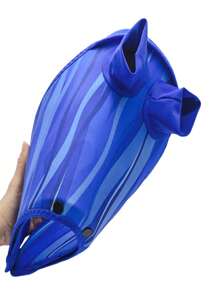 美人鱼游泳脚蹼，专业浮潜自由潜水脚蹼，连体手套，训练脚蹼，专业训练游泳脚蹼