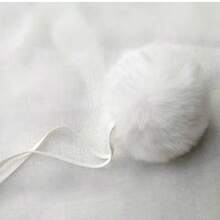 Rabbit Tail Dress Up Prop Rabbit Mom Cute Role Playing Prop Party Costume Accessories Plush Ball Pin, Festival Gift Halloween Halloween Accessories - Multicolor - View 9