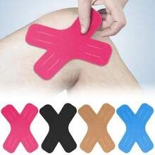 10 miếng băng dán hỗ trợ khớp gối, băng co giãn, băng dán thể thao, giúp tăng cường sự ổn định khi chạy bộ. - Nhiều màu - Xem 3