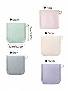 1pc Multi-Functional Fabric Small Medicine Bag, Portable Medical First Aid Kit, Outdoor Travel Medicine Bag, Dorm Emergency Medicine Storage Bag, Travel Accessories, Travel Essentials, Outdoor Office School Travel Supplies, Perfect For Beach, Summer Vacation, Back To School, Suitable For Travel And Home Use. - Multicolor - View 8