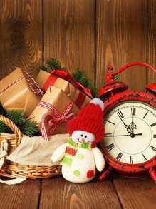 20 szt. - Miniaturowe ozdoby na czapeczki z włóczki, Miniaturowa dzianinowa czapeczka świąteczna, Miniaturowe dzianinowe czapeczki imprezowe na dekoracje świąteczne, Dekoracja z kapsli od wina, Przyjęcie z okazji ujawnienia płci dziecka, Wieczór panieński, Akcesoria do majsterkowania DIY, Żywe, świąteczne ozdoby materiałowe na choinkę, Dekoracje imprezowe - Zimowa Kraina Czarów, Najlepsze prezenty urodzinowe