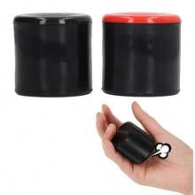 1/2 件模拟放屁声音的喇叭玩具，挤压恶作剧道具，合成橡胶，红色和黑色，派对恶作剧工具 - 彩色 - 查看 3