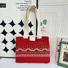 Women Top Handle Bags - 小樹-黑色 - 查看 4