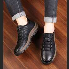 TENIS ZAPATO CASUAL MEN´S - Negro - Ver 4