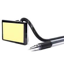 5pcs Desk Holder Fixed Gel Pen Counter Advertising Signature Pen Office School Stationery Table Gel Pen