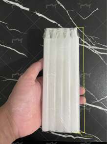 10pcs White/Red Straight Pillar Candles, Large Size: 8.26 Inches Long X 0.7 Inches Wide, Suitable For Prayer, Birthday, Display, Confession, Gifts For Boyfriend/Girlfriend, Meditation, Altar, Spells, Weddings, Dining Tables, Seasonal Events, Bedroom, Dining Room Decor, Outdoor Camping Lighting, Valentine's Day, Mother's Day, Father's Day, Christmas, Halloween, Thanksgiving, Burn Time Up To 4.5 Hours