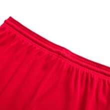 Nike Quần short dệt kim cho trẻ em, quần dài thường ngày mềm mại và thoải mái, quần short thể thao màu trơn HF0531-657 - Đại học Đỏ - Xem 3