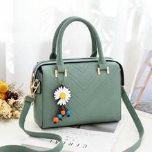 Women Shoulder Bags - 綠 - 查看 8