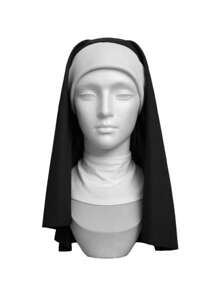 Nun Costume Veil For Adults – Versatile Accessory For Various Characters