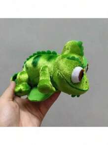Disney 1 pieza Muñeco de peluche de 15cm del camaleón Pascal, juguete de anime con base magnética (estilos aleatorios)