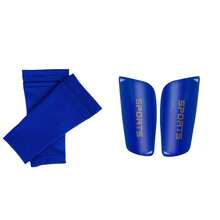 Pro Soccer Shin Guards & Leg Warmers Set (2pcs) - Double Layer Elastic Support For Football Matches, Training - Breathable, Lightweight Design