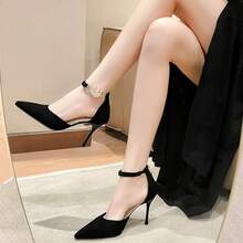 Women Flat Sandals - 黑色 - 查看 1