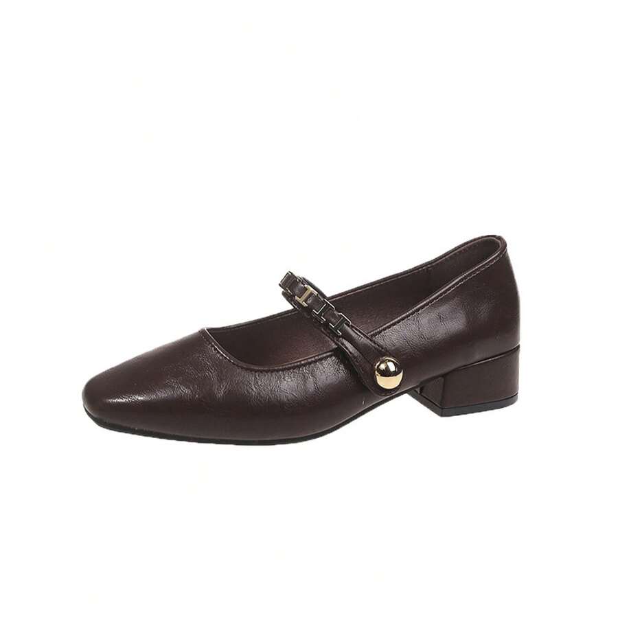 Women Loafers Shoes - 棕色 - 查看 1