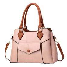 Women Top Handle Bags - 卡其 - 查看 3