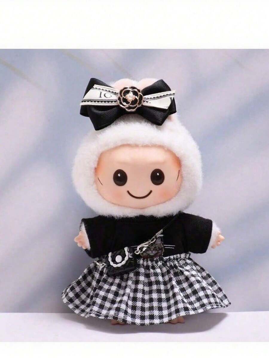 Excluding Dolls, Pack Of 10 Includes A First And Second Generation Keychain, Clothing Pendant, Canvas Fabric, Pearl Style, Small Fragrant Style Crossbody Bag, Canvas Fabric Accessories, My Halloween Gift, Christmas Gift - Multicolor - View 1