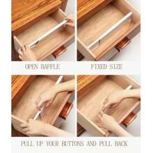 1 件可扩展抽屉隔板，创意隔断板，适用于厨房、卧室、客厅组织