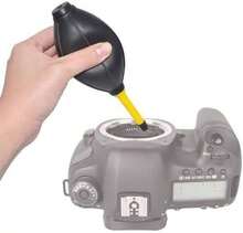 Dust Cleaner Kit Strong Cleaning Air Blower + Soft Brush Blower For Camera & Camcorder, Lens, LCD Screens, Etc + Microfiber Cloth,9600886 - Yellow - View 6