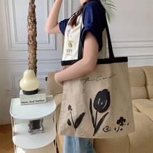 Women Shoulder Bags - 大花朵 白 - 查看 4