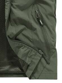 男士户外多功能实用背心，春夏钓鱼摄影休闲夹克，多口袋