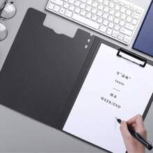 5pcs Customized File Folders, Multi-Functional Horizontal & Vertical, Writing Pad, Document File Folder, Information Storage Album, Hard Cover Presentation Folder, Student & Office File Folders