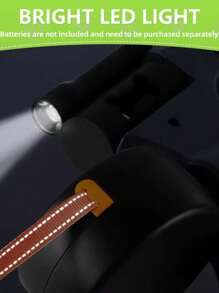 1 件便携式多功能伸缩狗自动牵引绳，中小型犬散步工具，不含电池，包含一卷便便袋，要开灯，您需要自行准备三节 AA 电池，宠物用品，宠物必备，宠物外出，宠物户外旅行，万圣节和圣诞节礼物