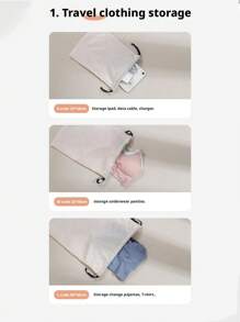 Polyester Handbag Dust Bags, Dust-Proof And Moisture-Proof Drawstring Travel Storage Bags, Available In Various Sizes For Large, Medium, And Small Bags, Clothing And Shoe Storage Drawstring Bags, Perfect For Storing And Organizing Travel Essentials.