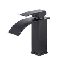 حوض مغسلة من الفولاذ المقاوم للصدأ، حوض سطح العمل، حوض مدمج، وحدة حمام، صنبور ساخن وبارد، صنبور شلال مربع، لاستخدام الفندق والمنزل