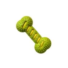 1pc Dog Chew Toy With Sound, Interactive Training Toy Bone, Durable Rubber Toy For Pet Boredom Relief - Cute Cartoon Dog Chew Toy, Essential Pet Accessory! Cartoon Style, Colorful, Bone Shaped, Durable Details, Sound Function, Suitable For Daily Play/Training/Holiday Celebration - Multicolor - View 14