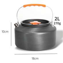 Camping Coffee & Tea Pots - 2公升橙色手柄 - 查看 7