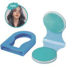 1 件彩色发粉扑，一次性使用染发粉扑，多色辫子临时染发剂，可靠 - 完美礼物、生日礼物、理想礼物、惊喜礼物、节日礼物、季节性礼物、万圣节礼物、圣诞节礼物、游戏爱好者精致礼物、礼物、玩具