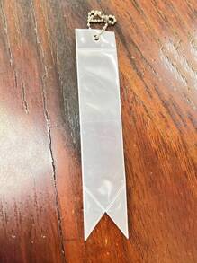 尖头闪电 PVC 反光吊坠钥匙扣 精致礼品 交通警示标志 背包挂饰