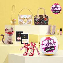 ZURU 迷你时尚惊喜手提包盲盒，女孩玩具迷你娃娃屋配件 - Multicolor(Random Style) - 查看 2