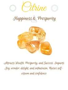 Raw Citrine Necklace, Citrine Crystal Prosperity Stones, Abundance Crystals - Yellow - View 2