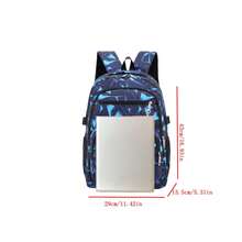 Fashionable Backpack With Large Capacity, Minimalist Design, Casual For School, Travel, Commute, Lightweight & Breathable - Multicolor - View 6