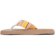 Rocket Dog Adios Stark Womens Striped Flip Flop - Orange - View 3