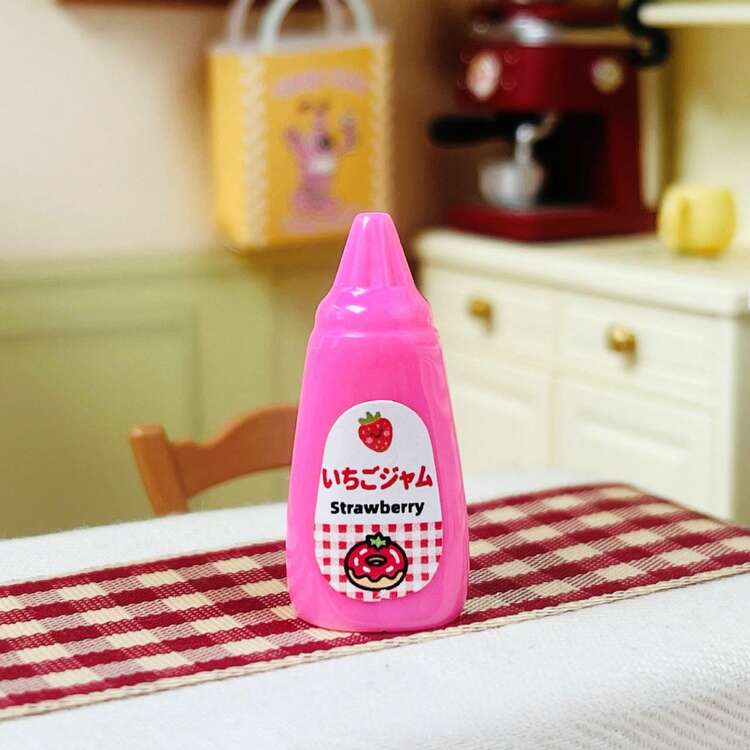 50PCS/30PCS/20PCS/16PCS/12PCS/8PCS/4PCS Tomato Sauce Food Toy Series, Resin DIY Accessories, Mini Kitchen Food Toys, Dollhouse Convenience Store Model, DIY Decorative Accessories, Desktop Ornaments, Micro Scene Supermarket Model, Micro Scene Photography Props, Mini Supermarket Tomato Sauce, Dollhouse Miniature Condiments, Holiday Gifts - Multicolor - View 7