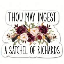 1pc Interesting Car Window Sticker, Skateboard, Laptop Funny Sticker