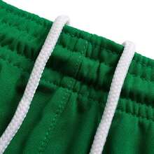 Nike 儿童针织短裤，柔软舒适休闲裤，纯色运动短裤 HF0531-302 - 松綠色 - 查看 4