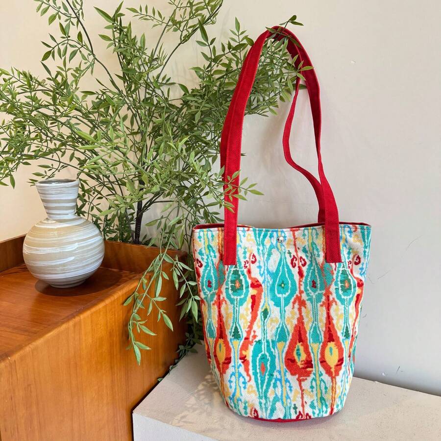 Women Shoulder Bags - 綠橘倒影 - 查看 1