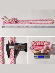 2026 New Year & Valentine's Day Smart Phone Lanyard Crossbody Bag, Women's Long Floral Handmade Woven Strap, Durable, Anti-Lost For Outdoor, Comes With Pad Ring, Suitable Gift For Moms, Smart Phone Wrist Strap, Smart Phone Charm, Key Chain, Smart Phone Crossbody Bag, Phone Accessories, Phone Pendant - Multicolor - View 10