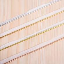 5 码斜纹带饰边，适用于缝制枕头、垫子和衣服上的卷边、滚边、铜线边 - 彩色 - 查看 4