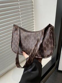 2025年新款新月形腋下包，小众设计女士斜挎单肩包