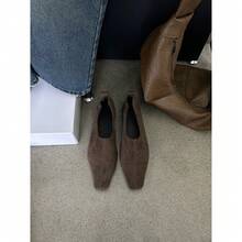 Zapatos planos para mujer - Marrón - Ver 6