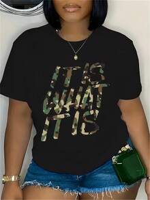 Damen T-Shirt SFMF - Schwarz - Übersicht 1